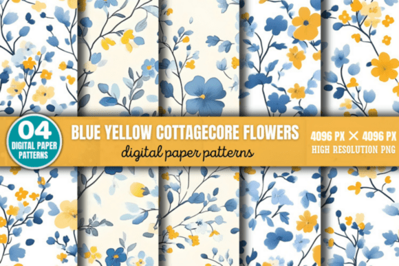 Blue Toile Background Digital Paper: A Designer's Classic