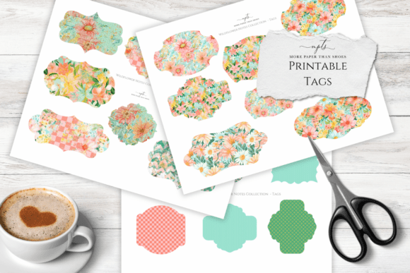 Elevate Your Paper Craft with Wildflower Notes Tags
