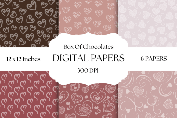 Elevate Your Projects with Box of Chocolates Valentineβs Papers