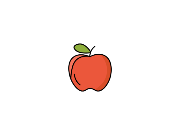 Fruit Apple Illustrations: A Lively Addition to Your Design Toolkit