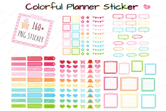 Mastering Digital Organization with Colorful Planner Stickers