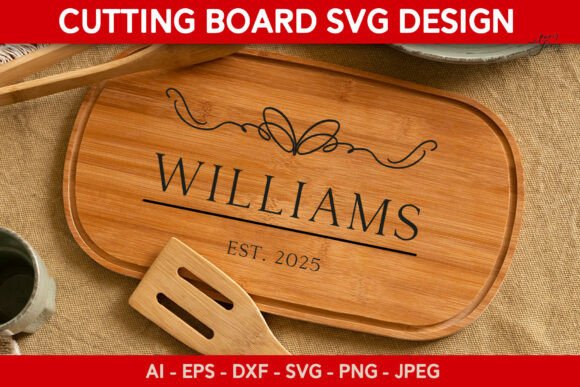 Transform Your Kitchen Creations with a Family Name SVG