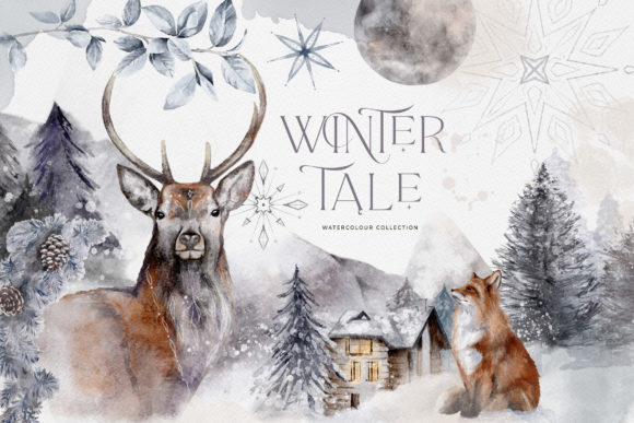 Winter Illustrations Clip Art Watercolor: A Designer’s Guide to Festive Charm